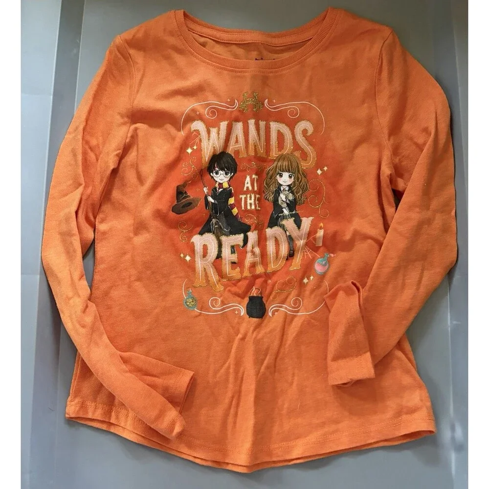 Girls Harry Potter Halloween Top Size 6  New without Tag B5